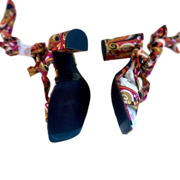 INC Womens Laeelia Strappy Square Toe Pumps Block Heels  Size 7.5 New, no box - Picture 2 of 8